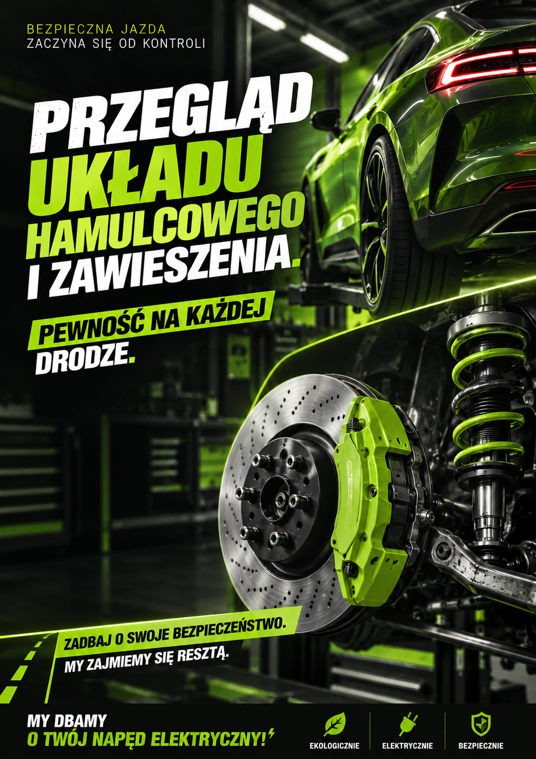 Przegląd układu hamulcowego i zawieszenia